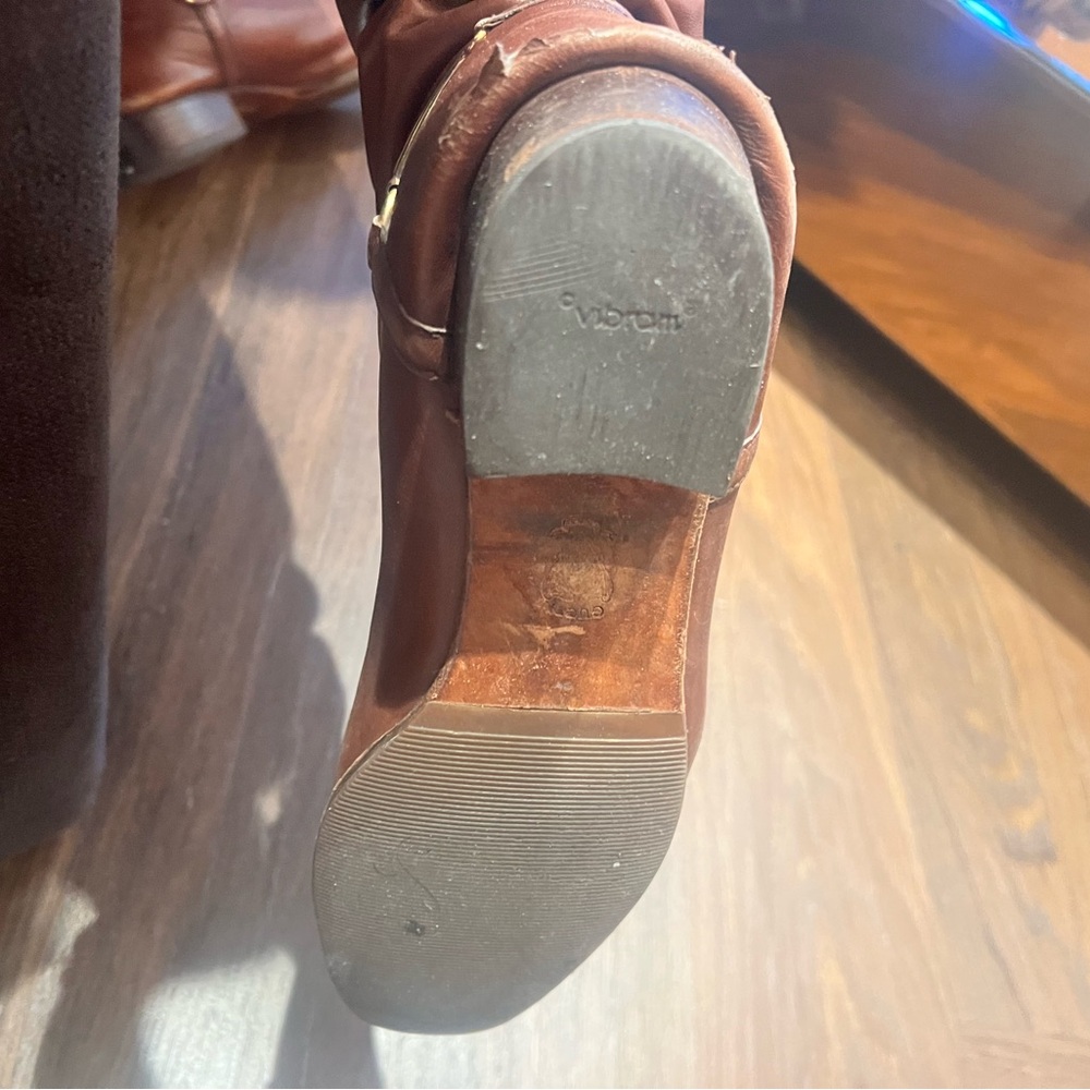 Gucci Brown Leather Riding Boots - Picture 6 of 7